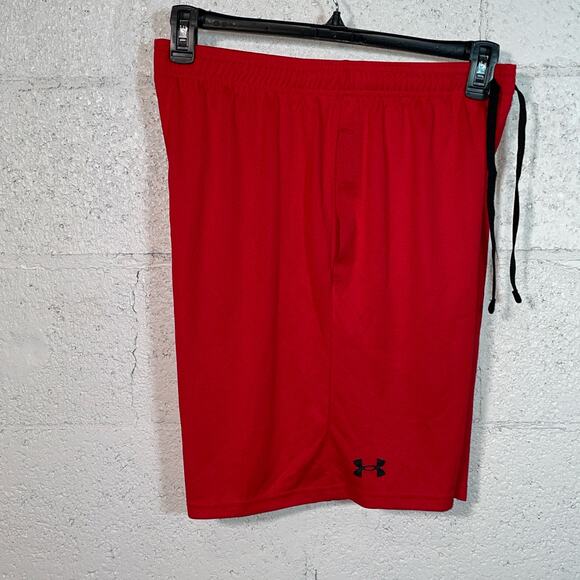 UNDER ARMOUR Men's Tech™ 9" Mesh Shorts red large - Picture 1 of 7